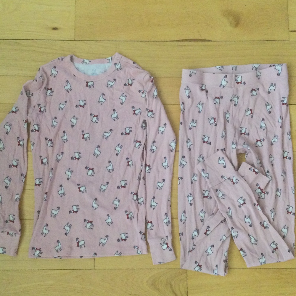 Organic cotton llama pjs
